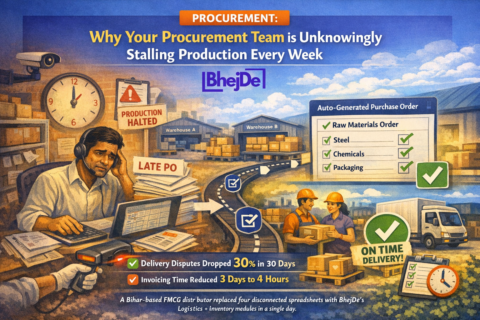 Why Your Procurement Team is Unknowingly Stalling Production Every Week